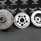 1992 KAWASAKI KX125 OEM CLUTCH BASKET CENTER HUB PRESSURE PLATE 13095 - 1265 - hggarage