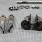 1988 HONDA CR250R OEM EXHAUST POWER VALVE POWERVALVE ARM SHAFT TOP END SET NICE! - hggarage