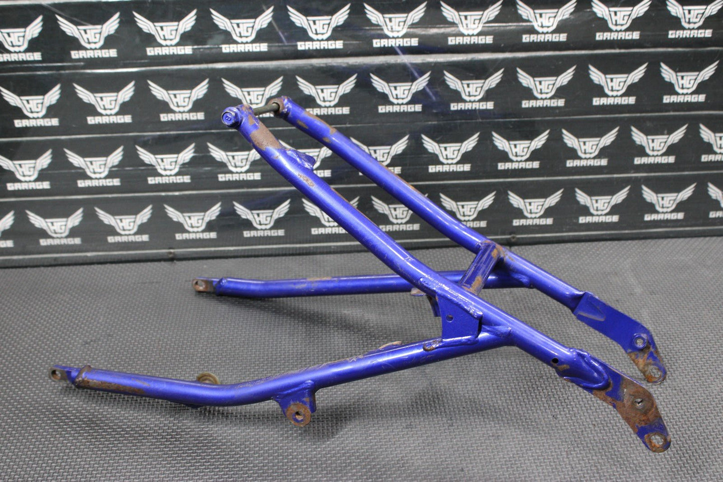 2007 02 - 07 YAMAHA YZ85 OEM REAR BACK SUB FRAME SUBFRAME SUPPORT 5PA - 21190 - 00 - P0 - hggarage