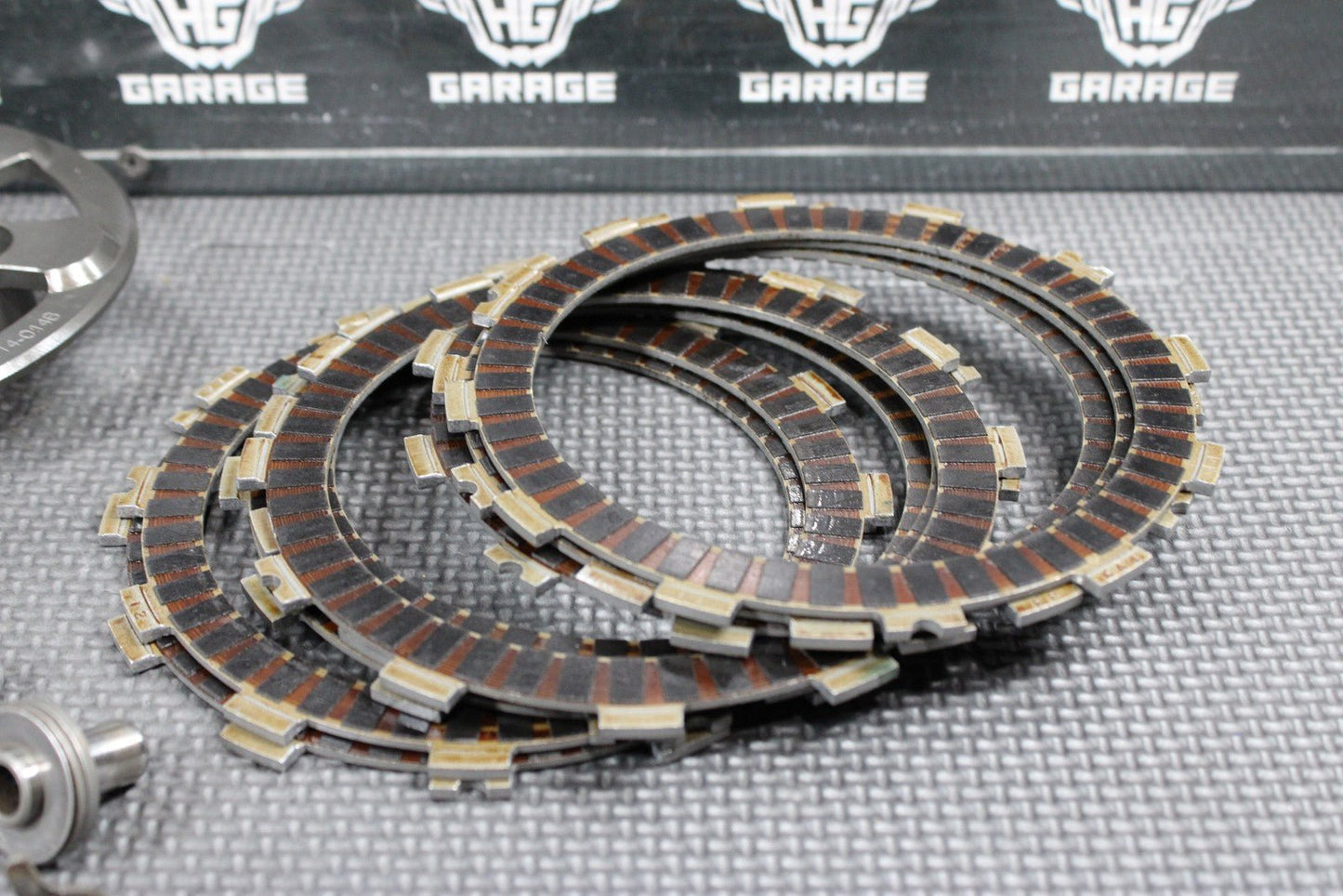 02 - 08 HONDA CRF450R REKLUSE CORE MANUAL COMPLETE CLUTCH W PLATES INNER OUTER HUB - hggarage