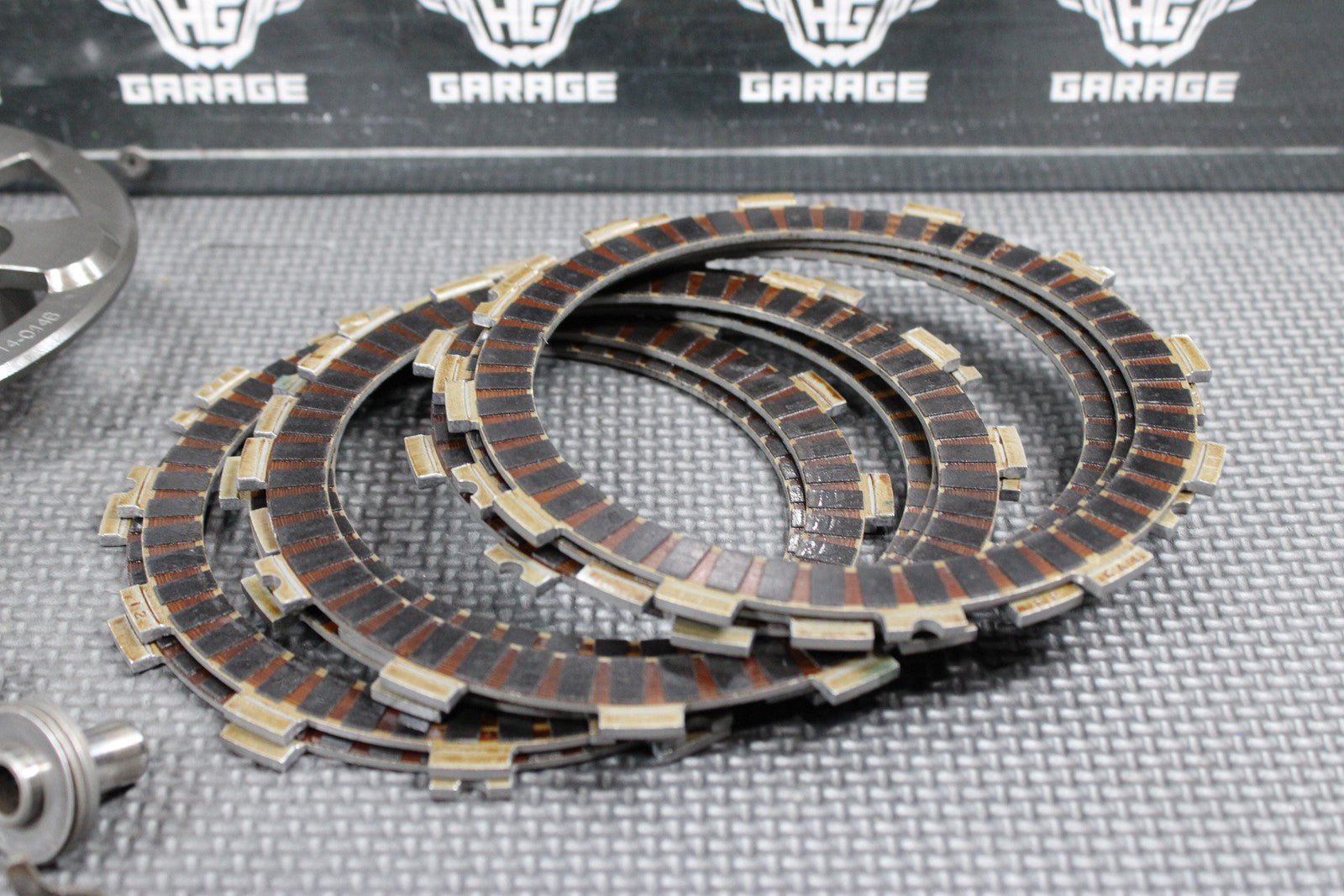 02 - 08 HONDA CRF450R REKLUSE CORE MANUAL COMPLETE CLUTCH W PLATES INNER OUTER HUB - hggarage