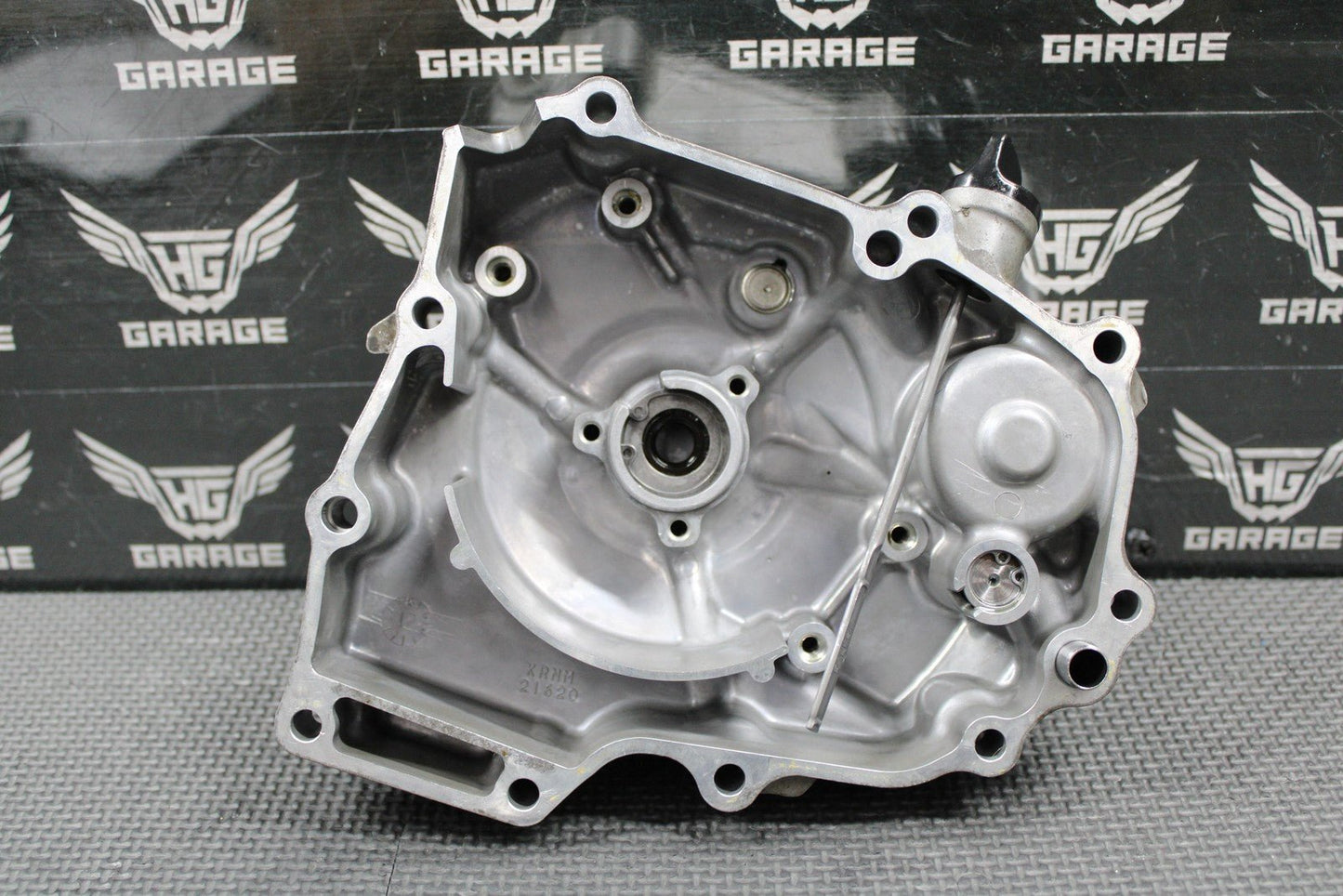 2013 10 - 17 HONDA CRF250R OEM LEFT STATOR GENERATOR MAGNETO COVER 11340 - KRN - B10 - hggarage