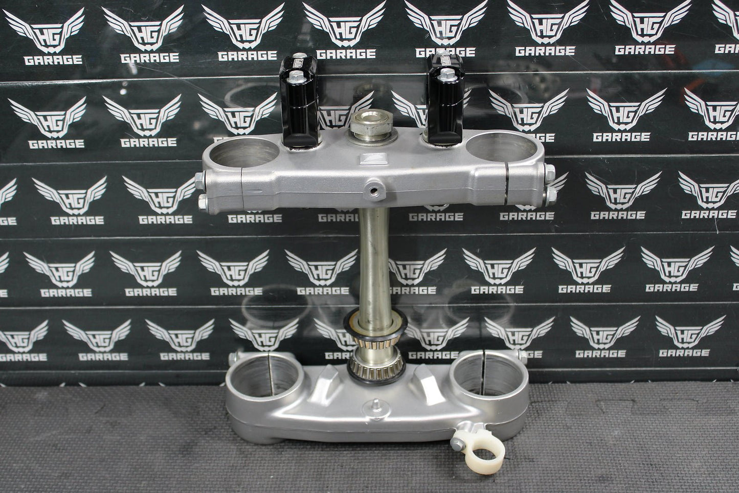 2000 HONDA CR125R OEM FRONT FORKS LOWER UPPER TRIPLE TREE STEM CLAMP - hggarage