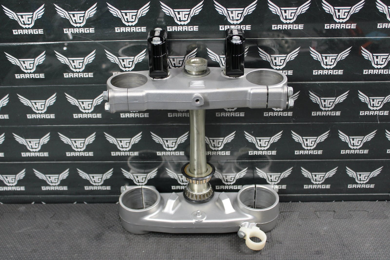 2000 HONDA CR125R OEM FRONT FORKS LOWER UPPER TRIPLE TREE STEM CLAMP - hggarage