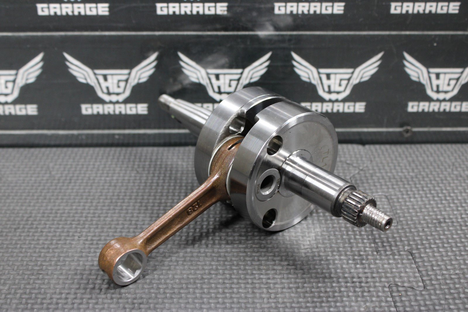 2006 KAWASAKI KX65 HOTRODS ENGINE MOTOR CRANKSHAFT CRANK SHAFT NEEDS WORK - hggarage