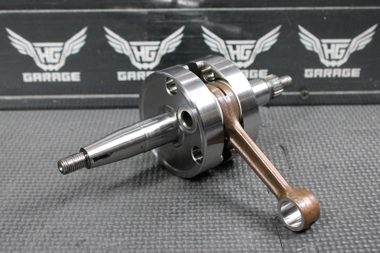 2006 KAWASAKI KX65 HOTRODS ENGINE MOTOR CRANKSHAFT CRANK SHAFT NEEDS WORK - hggarage