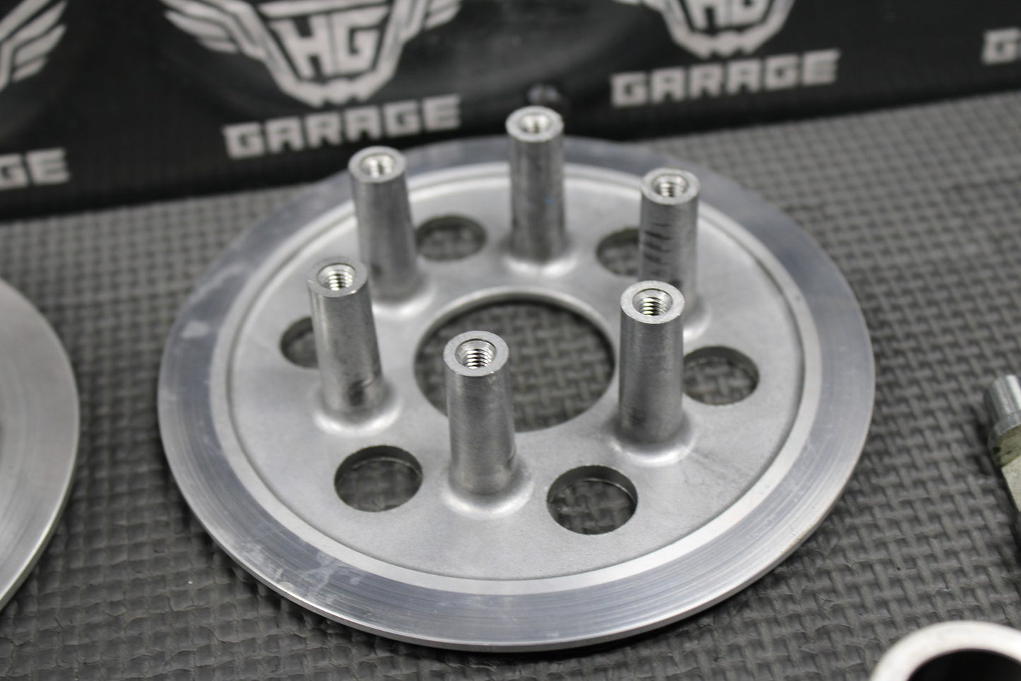 2009 KAWASAKI KLX250SF OEM COMPLETE CLUTCH W PLATES BASKET HUB 13095 - 0576 NICE! - hggarage