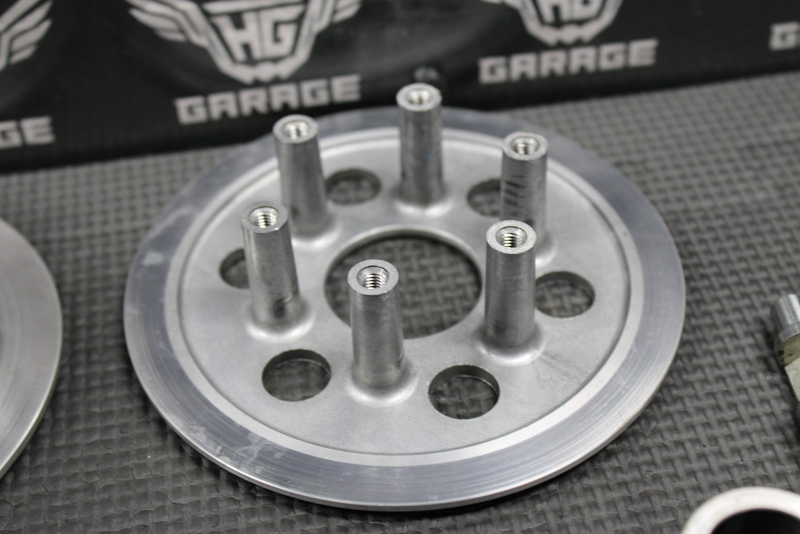 2009 KAWASAKI KLX250SF OEM COMPLETE CLUTCH W PLATES BASKET HUB 13095 - 0576 NICE! - hggarage