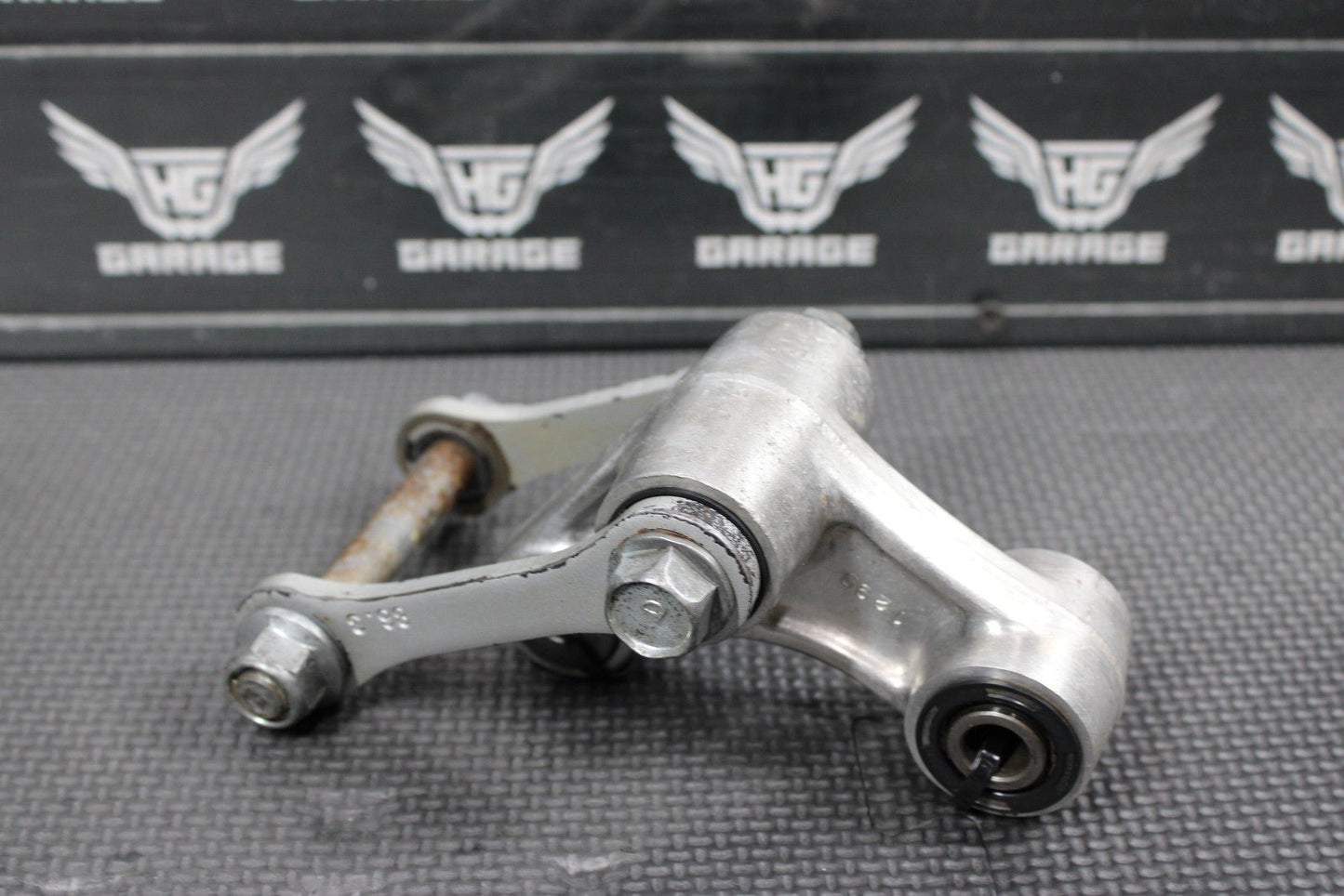 2003 KAWASAKI KX65 02 - 22 OEM REAR SHOCK LINKAGE LINKS 39007 - 1299 46102 - 1432 - hggarage