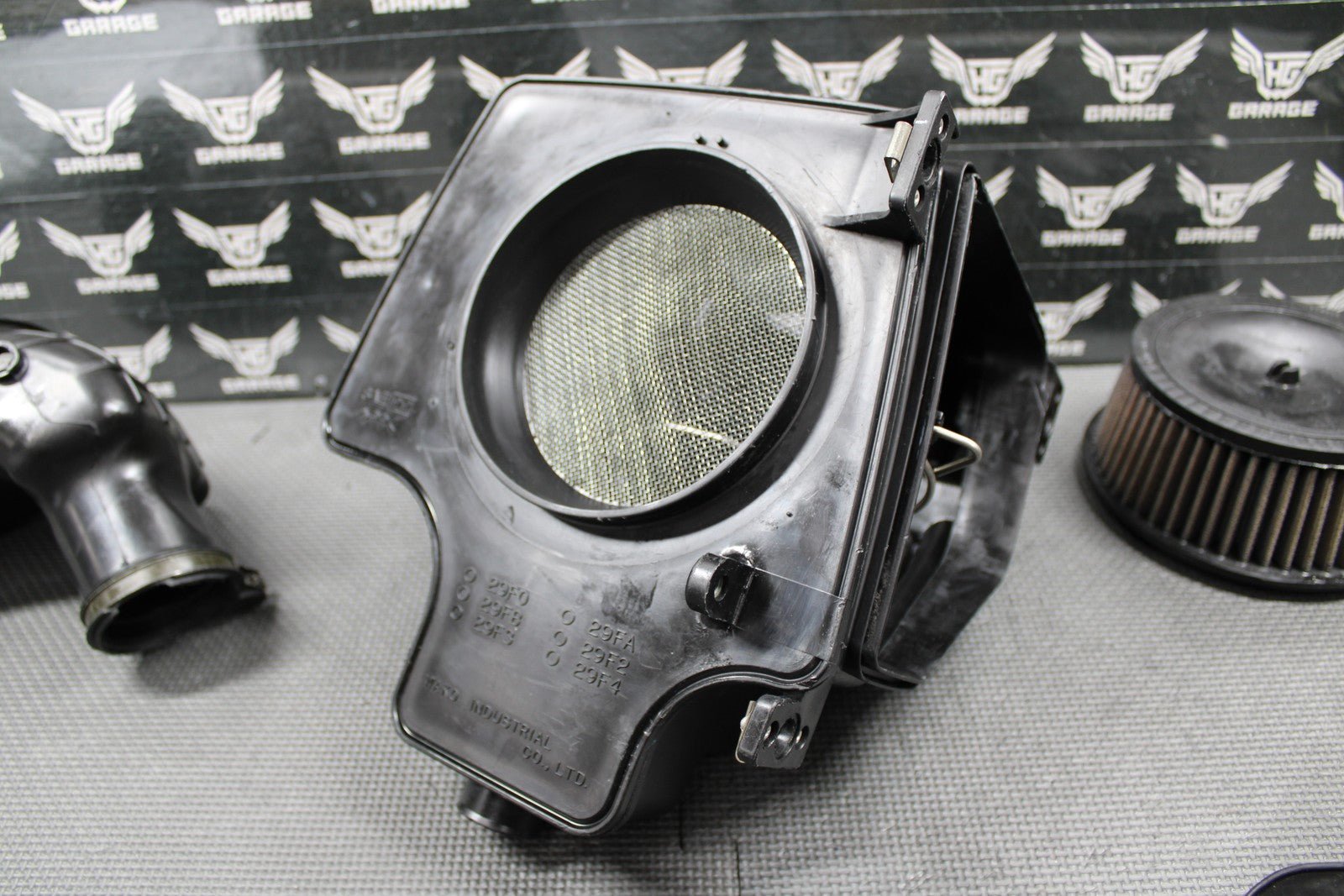 2003 KAWASAKI KLX400SR OEM AIRBOX AIR CLEANER BOX BOOT K&N FILTER 11010 - S013 - hggarage