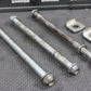 2004 KAWASAKI KX65 00 - 22 OEM FRONT REAR AXLE BACK WHEEL RIM SWINGARM PIVOT BOLTS - hggarage