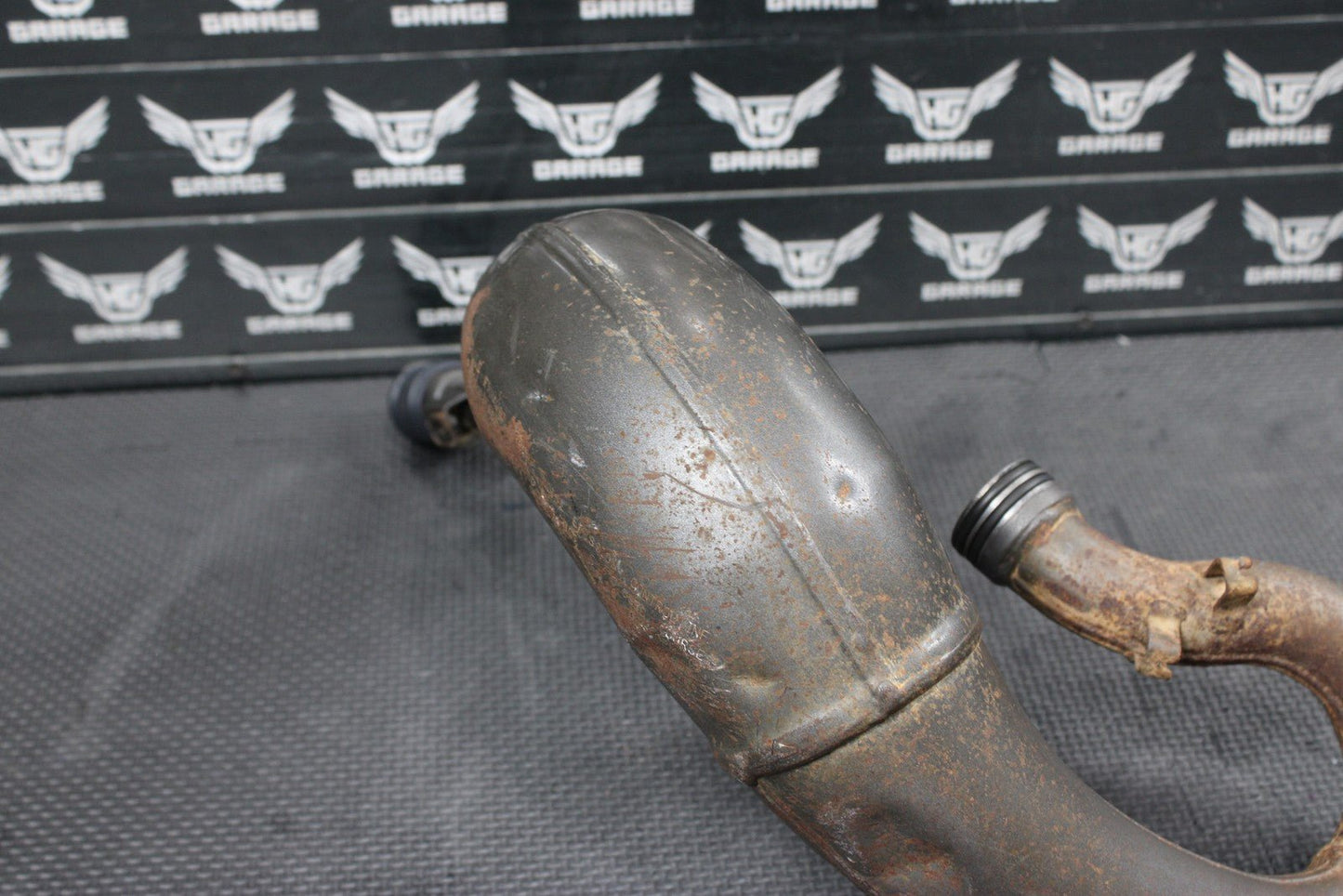 2004 KAWASAKI KX65 02 - 22 OEM EXHAUST PIPE CHAMBER HEADER 18120 - 1116 - hggarage