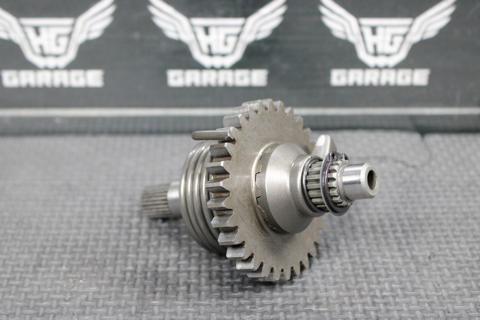 1996 KAWASAKI KX125 94 - 98 OEM KICKSTART KICK START SHAFT W IDLER GEAR 13066 - 110 - hggarage