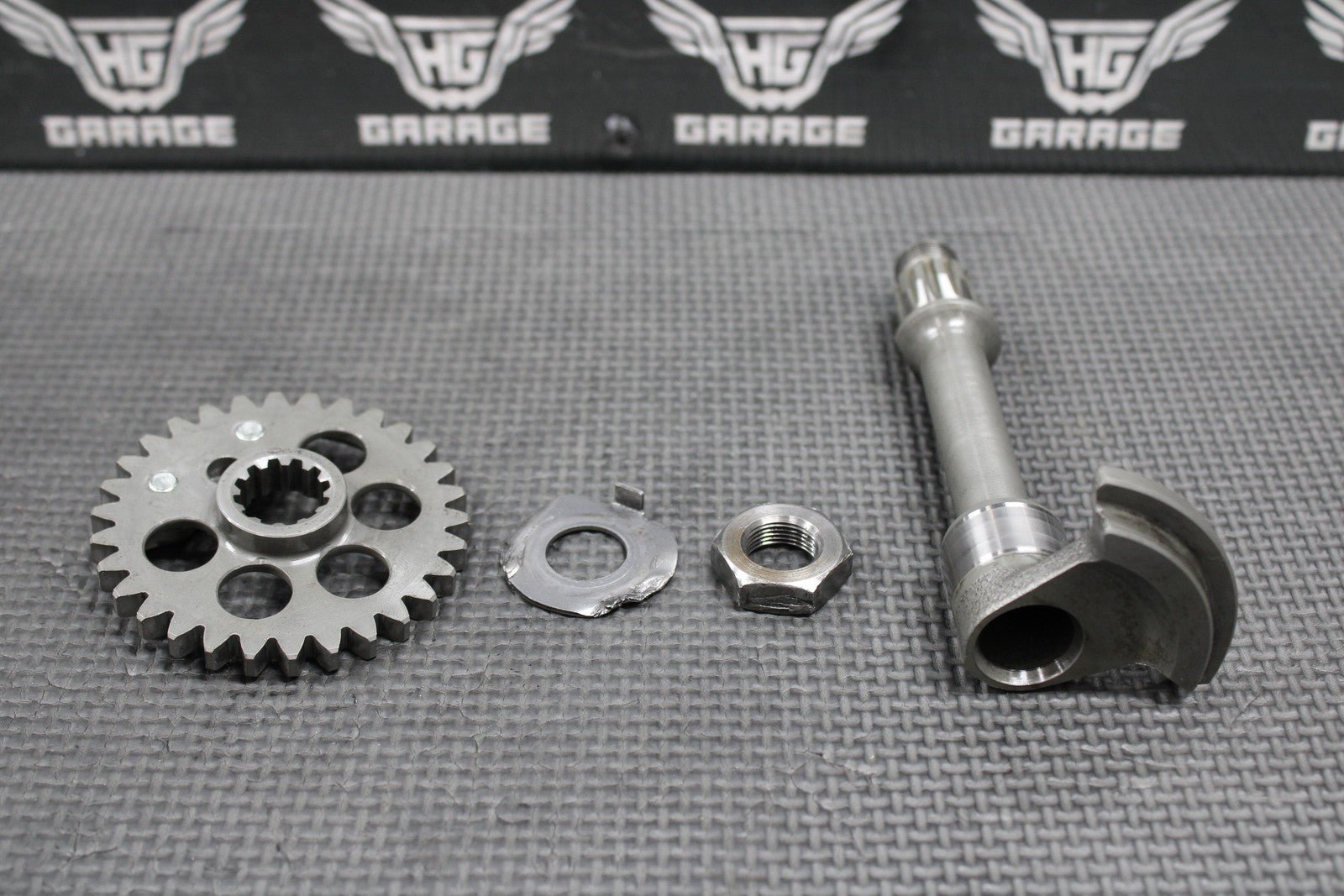 2010 01 - 11 YAMAHA YZ250F OEM ENGINE MOTOR CRANKSHAFT BALANCER GEAR SHAFT WEIGHT - hggarage