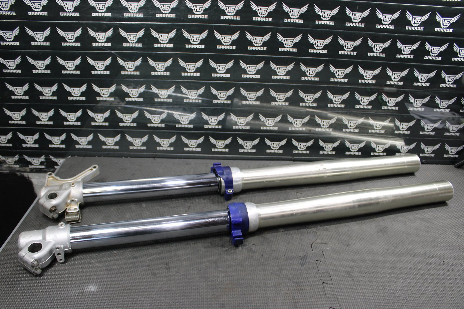 1998 Yamaha YZ400F OEM Right Left Front Suspension Forks Shocks - hggarage