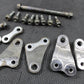 2020 YAMAHA 20 - 22 WR250F YZ250FX OEM ENGINE MOTOR MOUNT STAY BRACKETS BOLTS - hggarage