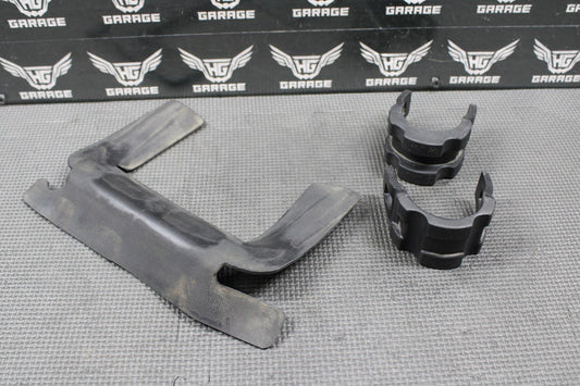 2002 HONDA XR200R 86 - 02 OEM GAS FUEL TANK SEAT FRAME DAMPER RUBBER MOUNTS GUARDS - hggarage
