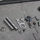 2005 KAWASAKI KX100 KAWASAKI OEM ENGINE TRANSMISSION ASSEMBLY GEARS SHIFT FORKS