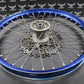 2020 YAMAHA 14 - 22 YZ250F YZ450F OEM BLUE EXCEL FRONT WHEEL RIM HUB ROTOR GOOD - hggarage