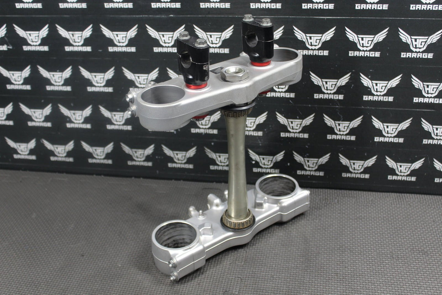 2010 Honda CRF250R OEM Front Forks Lower Upper Triple Tree Stem Clamp - hggarage