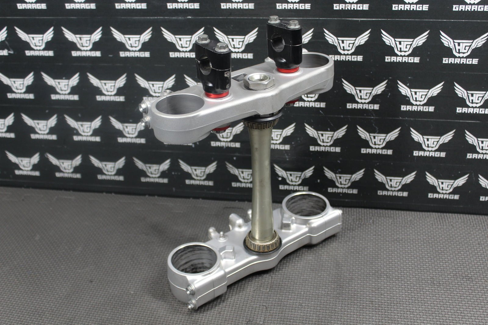 2010 Honda CRF250R OEM Front Forks Lower Upper Triple Tree Stem Clamp - hggarage