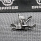 1988 88 - 91 HONDA CR250R OEM EXHAUST VALVE GOVERNOR ROCKER ARM PLATE & HOLDER - hggarage