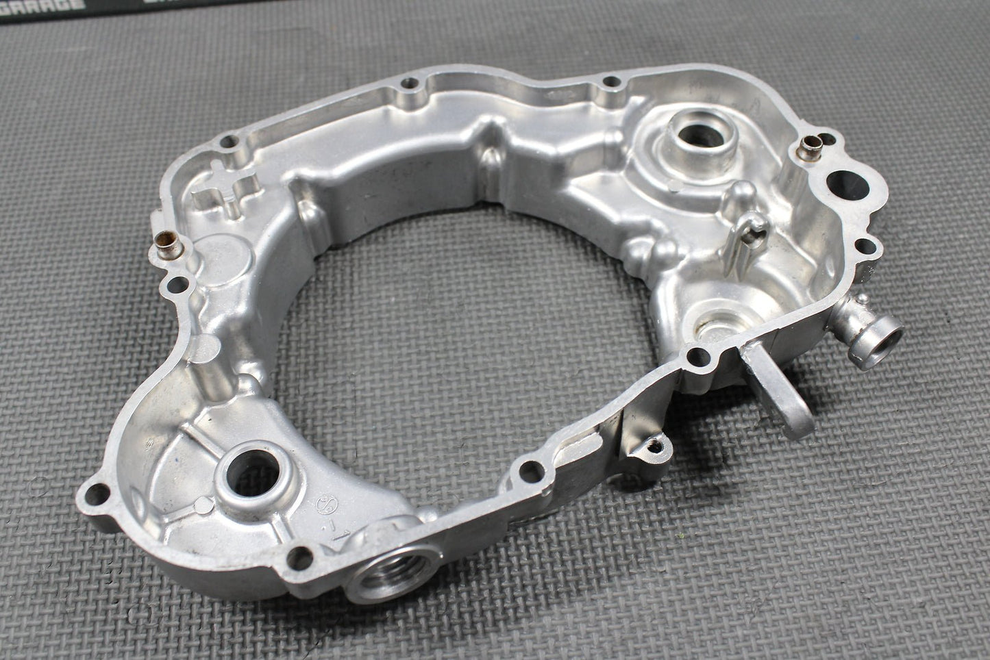 1991 KAWASAKI KX125 OEM RIGHT SIDE CRANKCASE INNER CLUTCH COVER 14032 - 1295 GOOD - hggarage