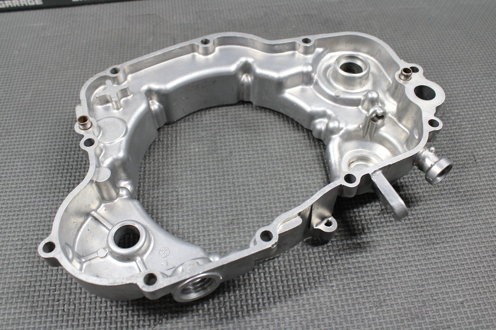 1991 KAWASAKI KX125 OEM RIGHT SIDE CRANKCASE INNER CLUTCH COVER 14032 - 1295 GOOD - hggarage