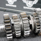 2006 06 - 09 YAMAHA YZ450F OEM ENGINE TRANSMISSION GEARBOX MAINSHAFT COUNTERSHAFT - hggarage