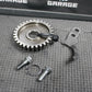 2000 KAWASAKI KX65 KX80 OEM KICKSTART KICK START SHAFT MECHANISM W IDLER GEAR