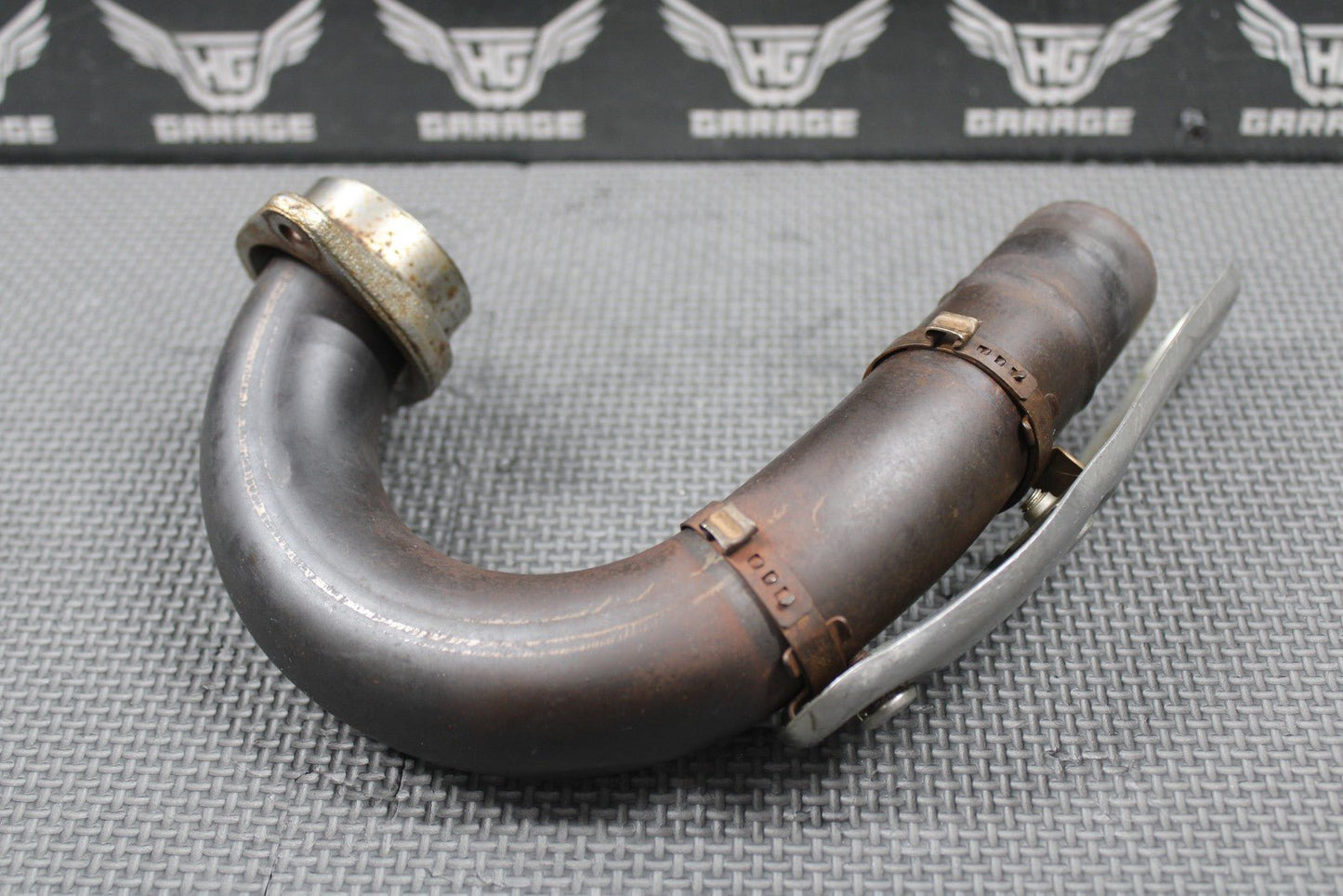 2020 YAMAHA 19 - 22 YZ250F 21 - 22 YZ250FX OEM EXHAUST PIPE CHAMBER HEADER SHIELD - hggarage