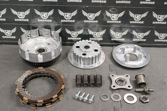 2001 Honda XR250R OEM Complete Clutch W Plates Basket Hub 22100 - Kcz - 000 Nice! - hggarage