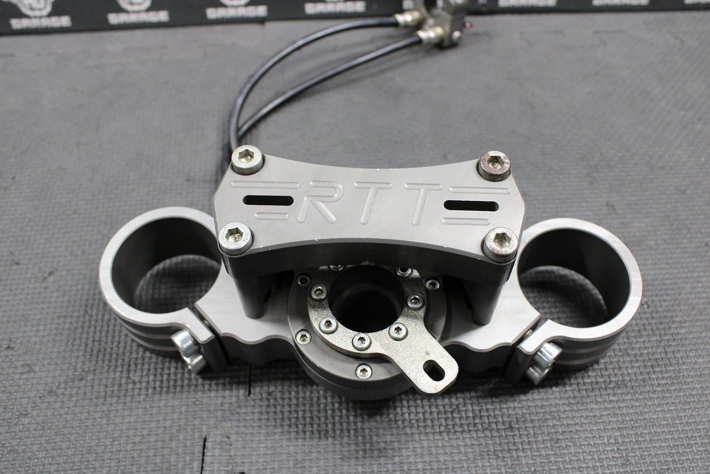 00 - 03 HONDA CR125R CR250R RTT REMOTE STEERING STABILIZER TRIPLE CLAMP BAR MOUNT - hggarage