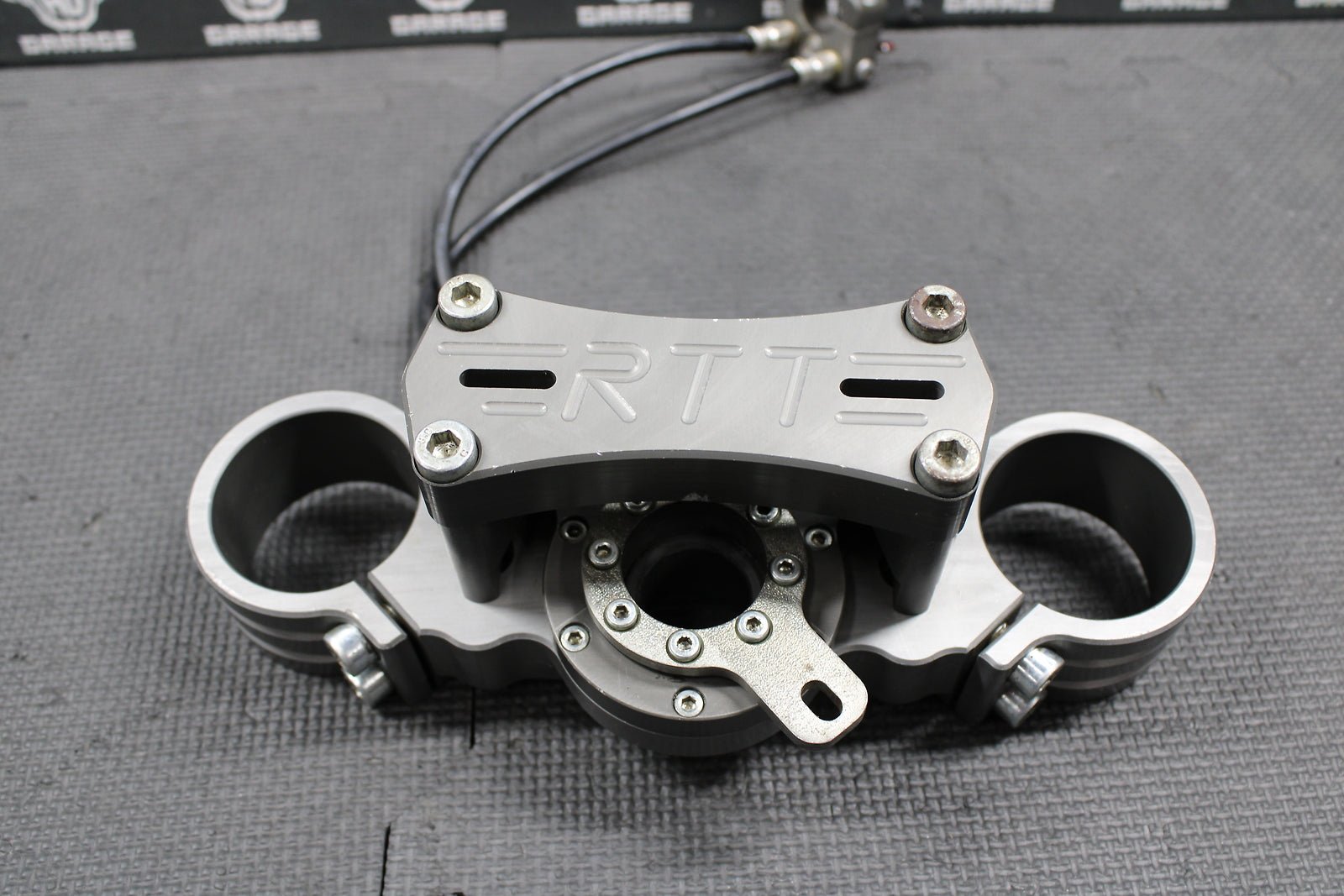 00 - 03 HONDA CR125R CR250R RTT REMOTE STEERING STABILIZER TRIPLE CLAMP BAR MOUNT - hggarage