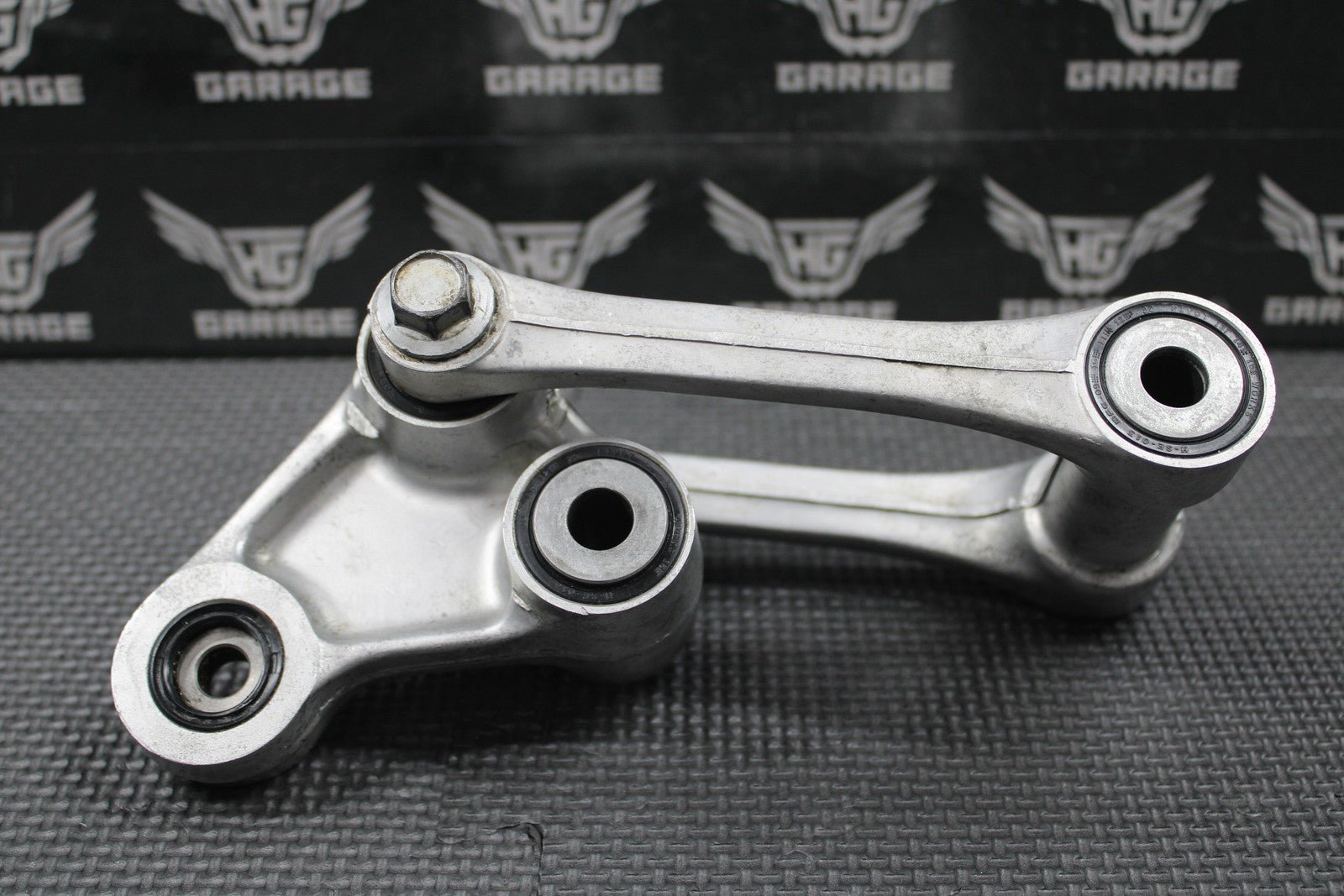 2000 2001 HONDA CR125R CR250R OEM REAR SHOCK LINKAGE ARM ROD GOOD BEARINGS! - hggarage