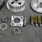 1997 Honda XR200R OEM Complete Clutch W Plates Basket Hub 22100 - 437 - 020 22121 - Kc - hggarage