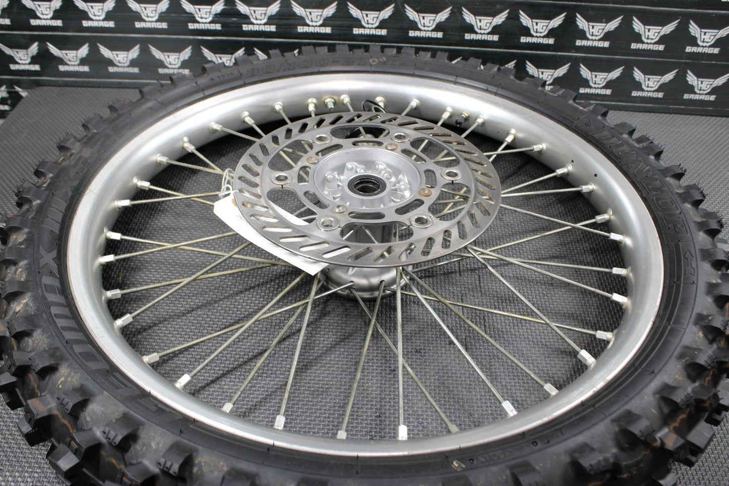 2000 KAWASAKI KX125 OEM D.I.D FRONT WHEEL RIM HUB 41090 - 1128 NICE! - hggarage