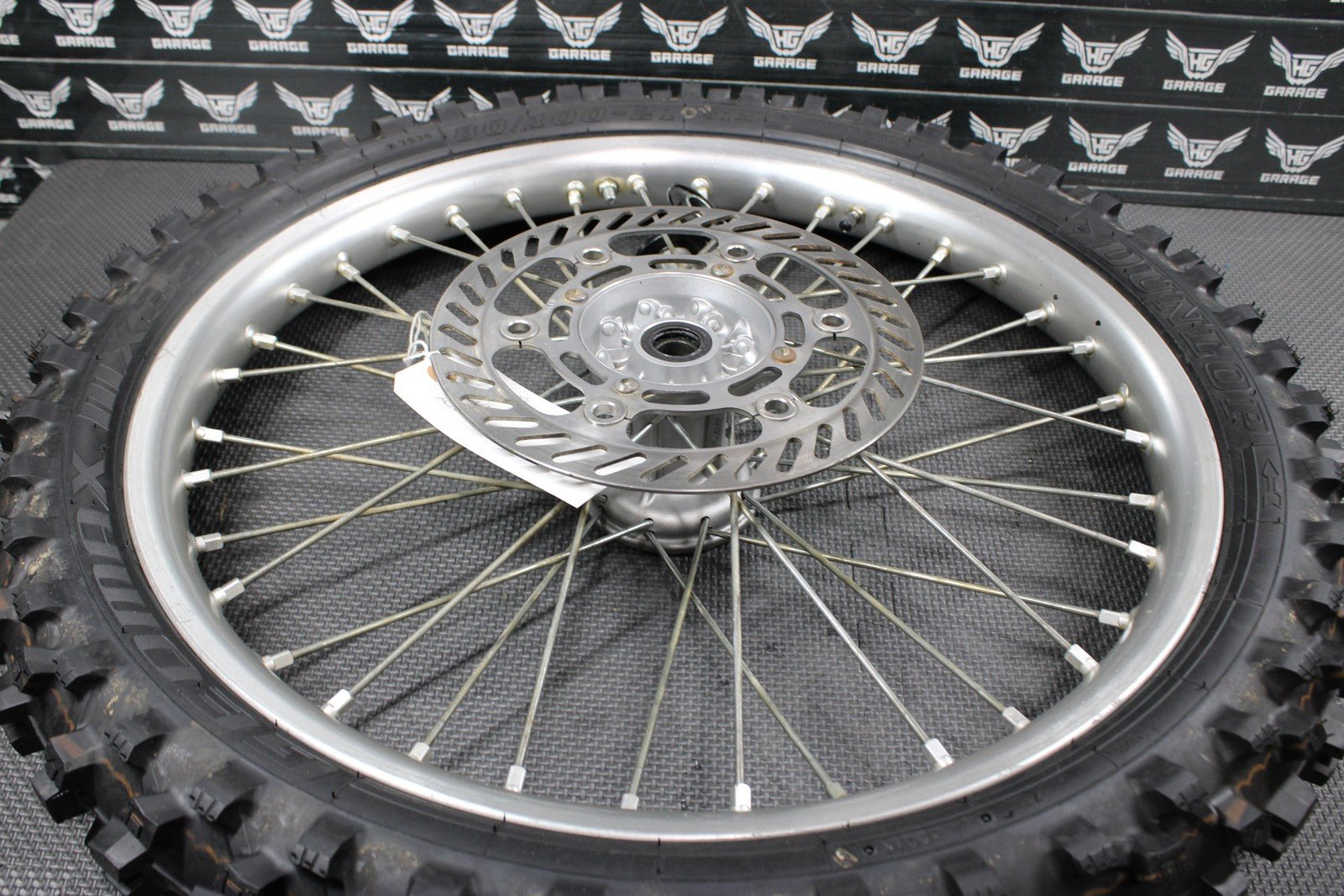 2000 KAWASAKI KX125 OEM D.I.D FRONT WHEEL RIM HUB 41090 - 1128 NICE! - hggarage