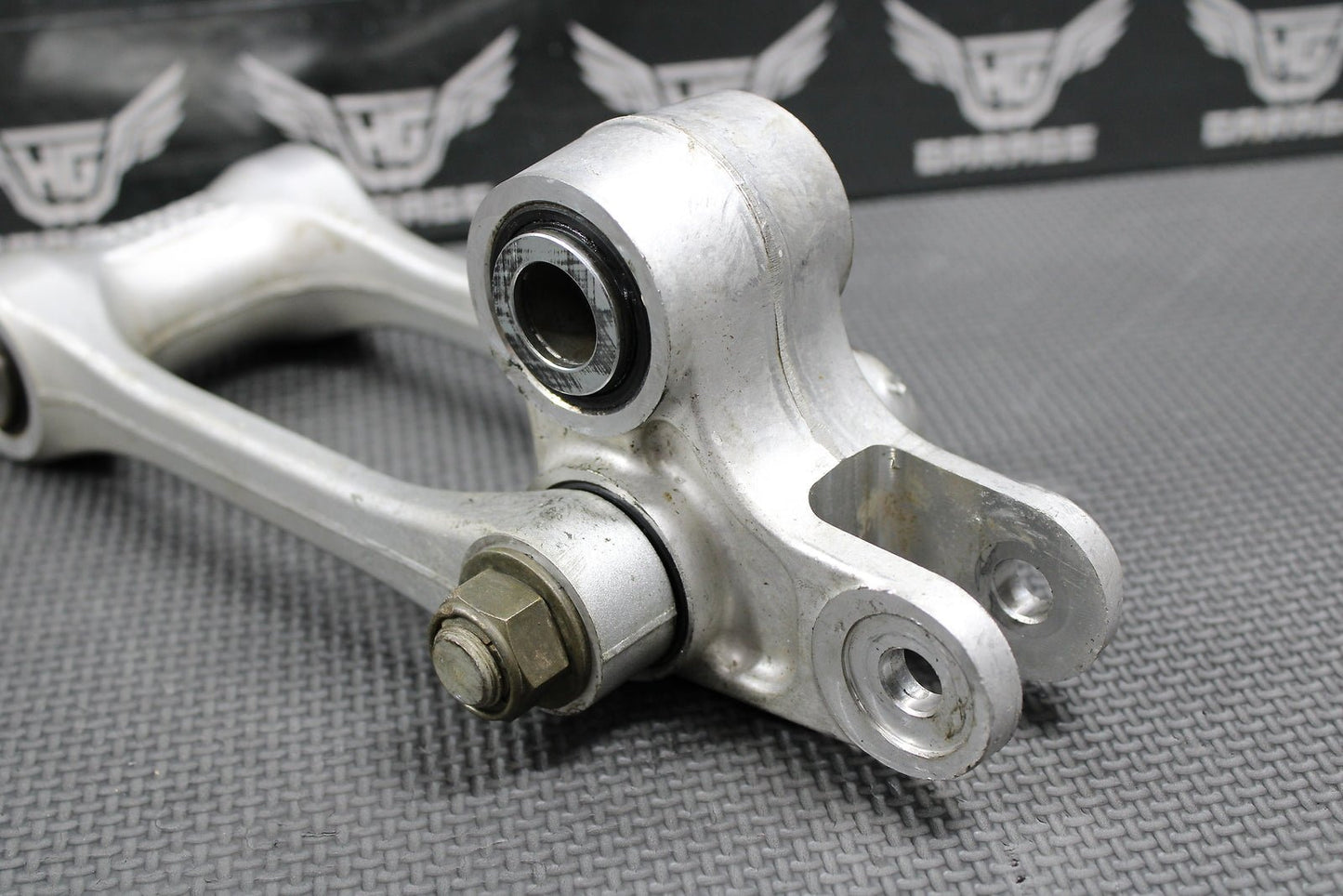 2019 YAMAHA 15 - 19 YZ250FX YZ250F OEM REAR SHOCK SWINGARM LINKAGE ARM ROD GOOD! - hggarage