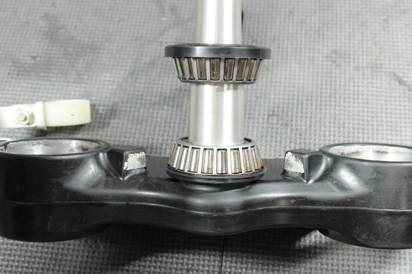 2011 KAWASAKI KX450F OEM FRONT FORKS LOWER UPPER TRIPLE TREE STEM CLAMP NICE! - hggarage