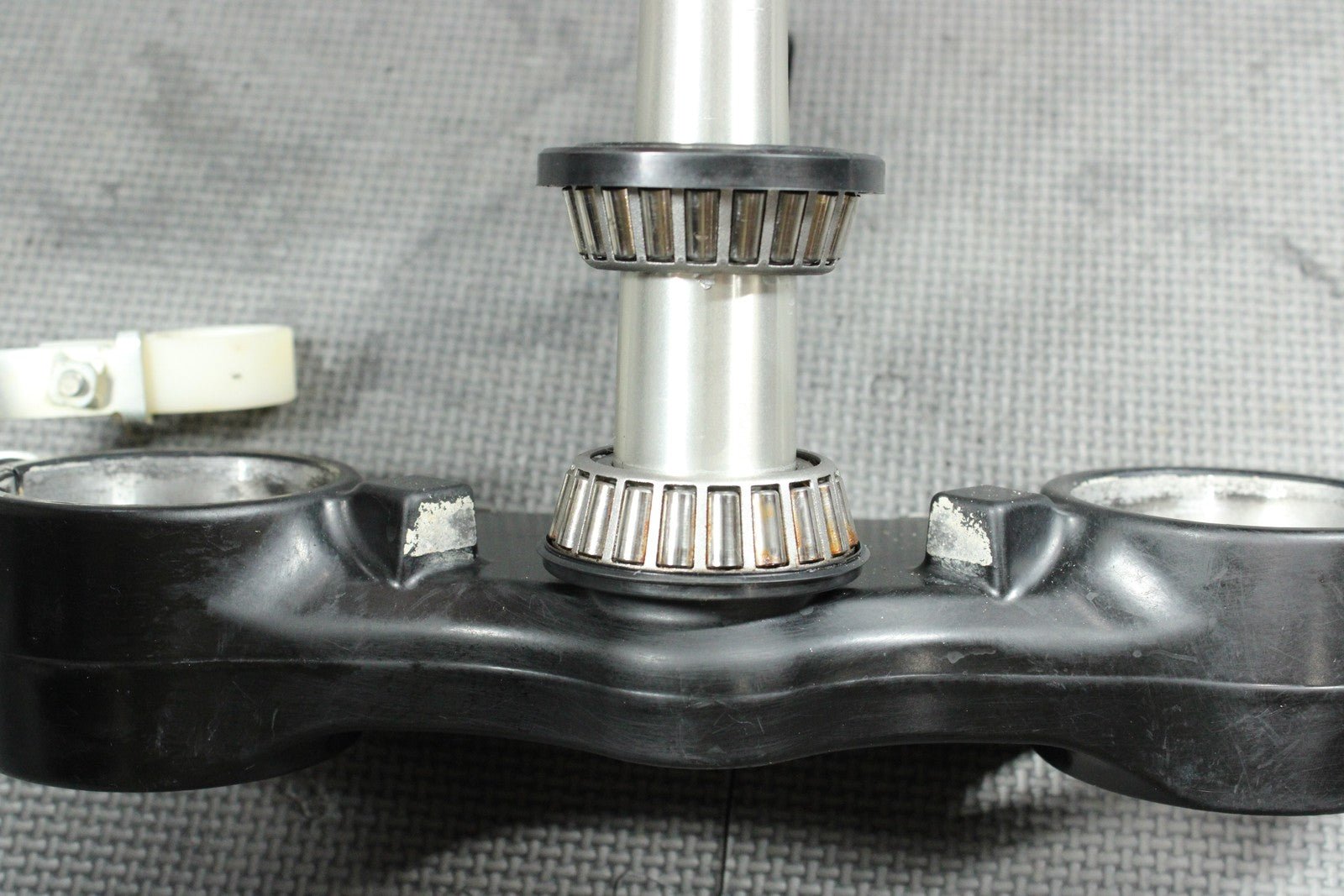 2011 KAWASAKI KX450F OEM FRONT FORKS LOWER UPPER TRIPLE TREE STEM CLAMP NICE! - hggarage