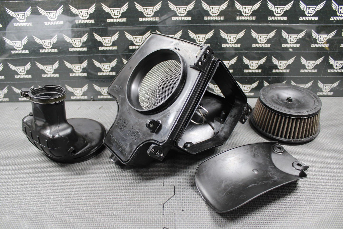 2003 KAWASAKI KLX400SR OEM AIRBOX AIR CLEANER BOX BOOT K&N FILTER 11010 - S013 - hggarage