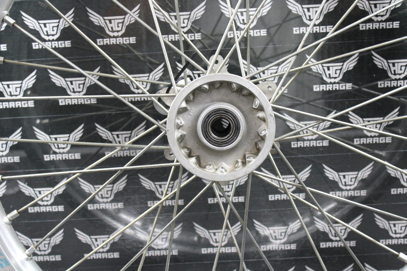 2009 YAMAHA 02 - 11 YZ125 YZ250 YZ250F YZ450F OEM EXCEL FRONT WHEEL RIM HUB 21" - hggarage