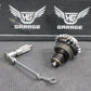00 - 02 HONDA CR125R OEM ENGINE POWERVALVE EXHUAST VALVE LINKAGE GOVERNOR NICE! - hggarage