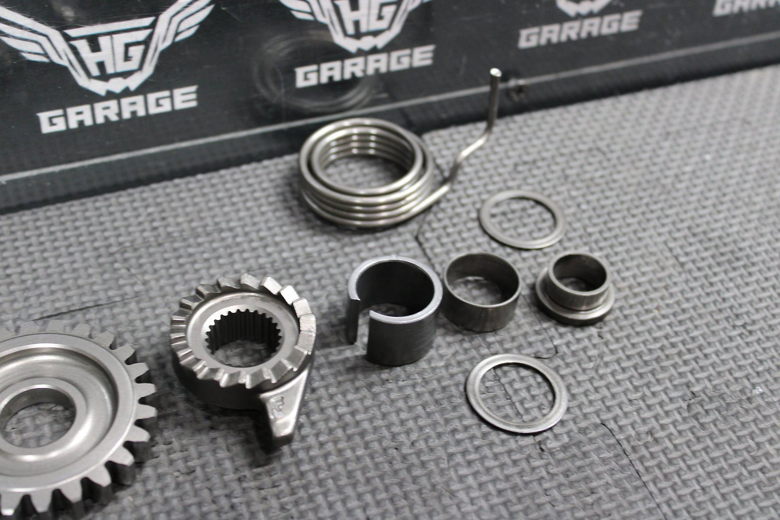 2009 Honda CRF150R CRF150RB OEM Kickstart Kick Start Shaft W Idler - hggarage