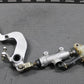 2003 KAWASAKI KLX400SR OEM REAR BACK BRAKE MASTER CYLINDER W RESERVOIR & PEDAL - hggarage