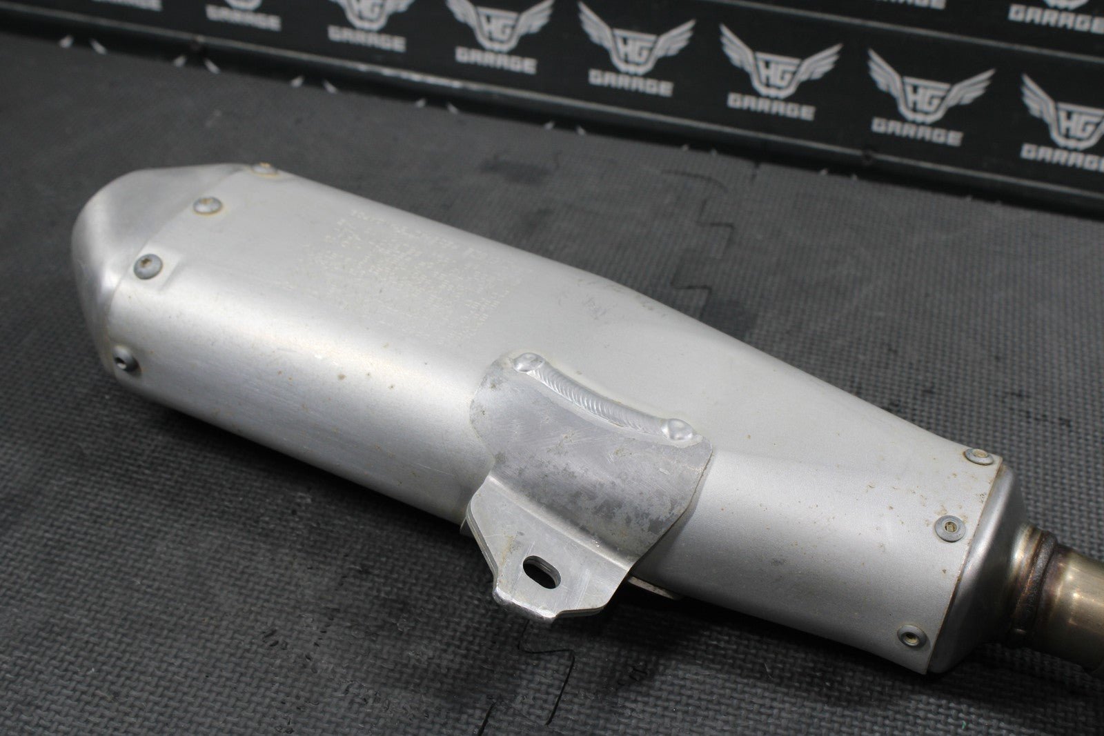 2019 HONDA CRF450R CRF450RX OEM RIGHT SIDE MUFFLER EXHAUST SILENCER SLIP ON PIPE - hggarage