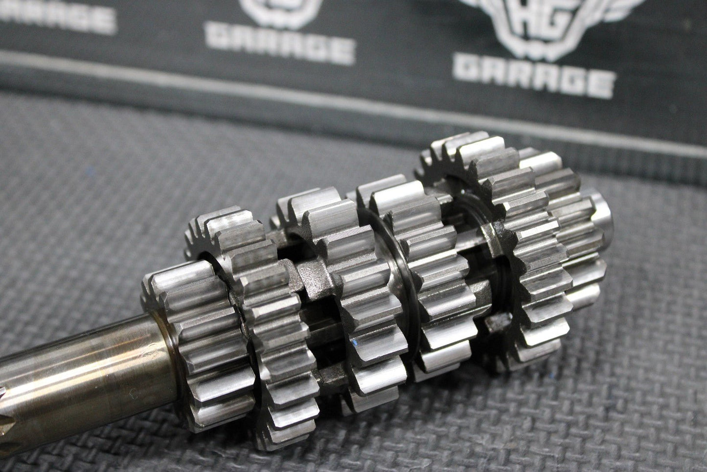 1996 KAWASAKI KX125 94 - 98 OEM TRANSMISSION GEARS GEARBOX SHIFT FORKS DRUM SHAFTS - hggarage