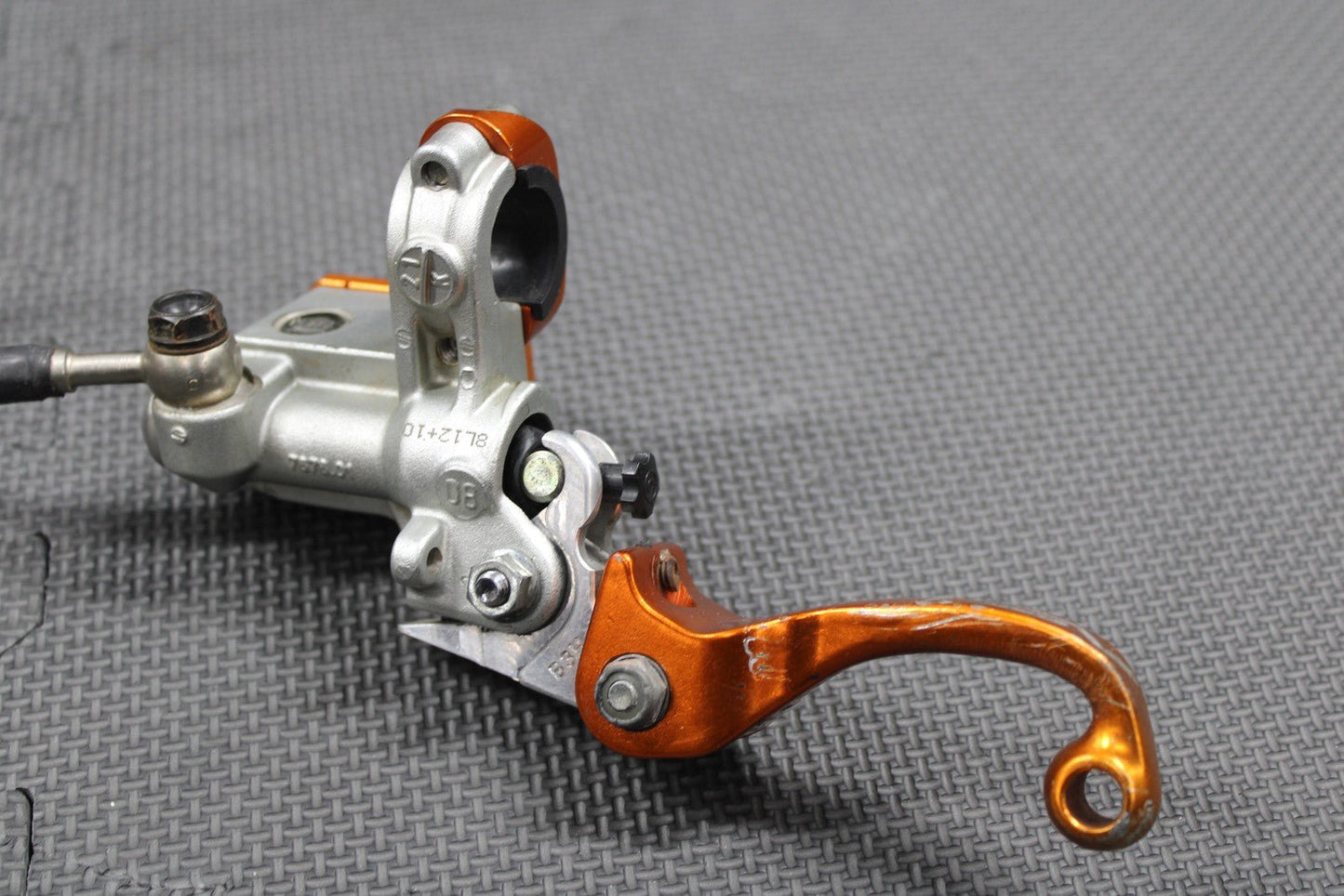 2009 2010 KTM 250 450 XCF - W OEM FRONT BRAKE CALIPER MASTER CYLINDER ASV LEVER - hggarage
