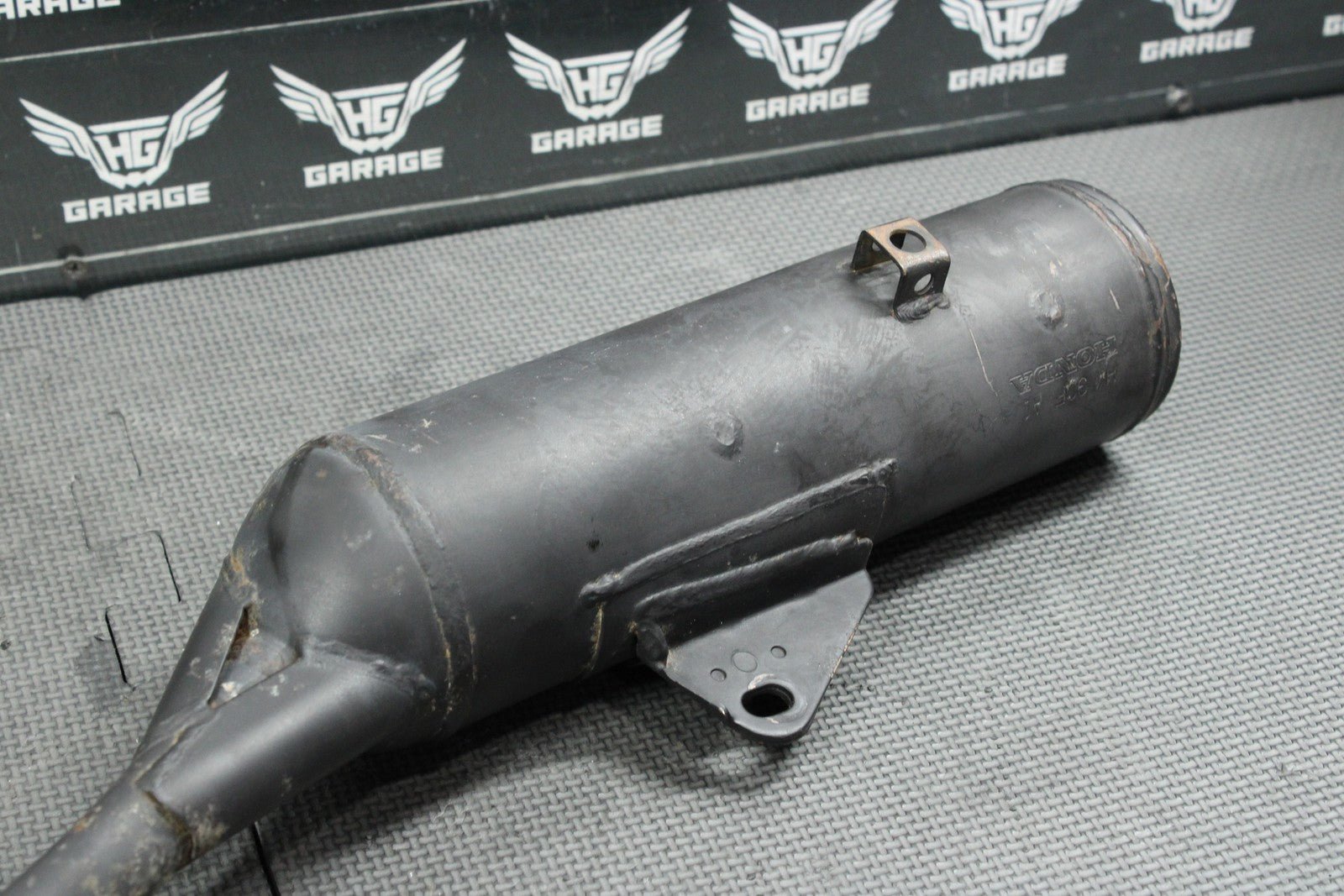 2003 97 - 03 HONDA XR70R OEM EXHAUST PIPE CHAMBER HEADER 18300 - GCF - A20 - hggarage